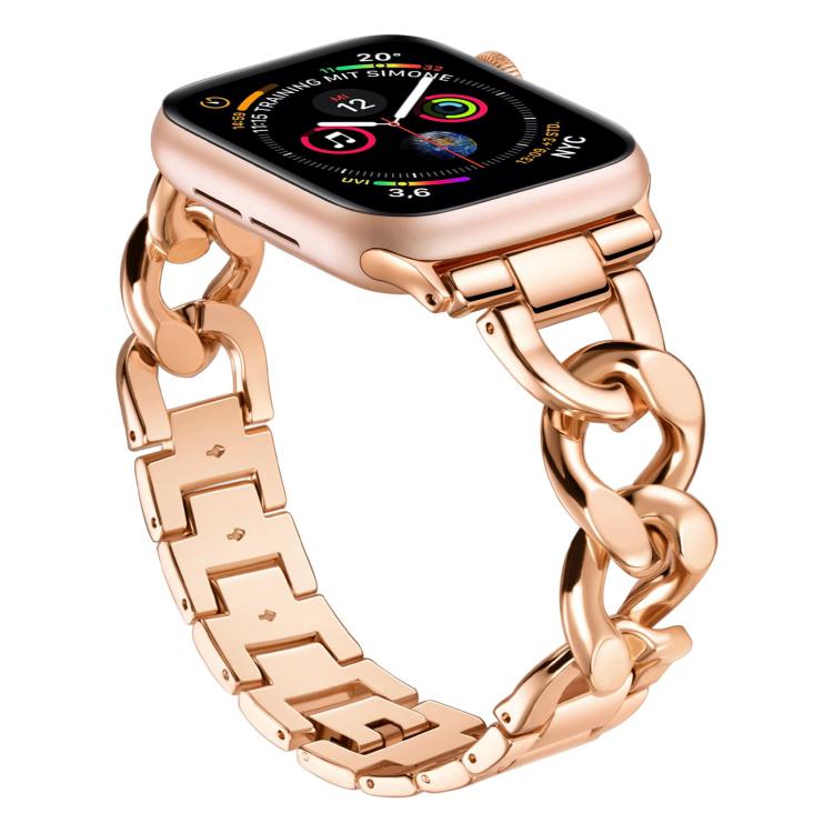 xDfind Denim Chain Metal Watch Band, For Apple Watch 42 / 44 / 45 / 46 / 49mm