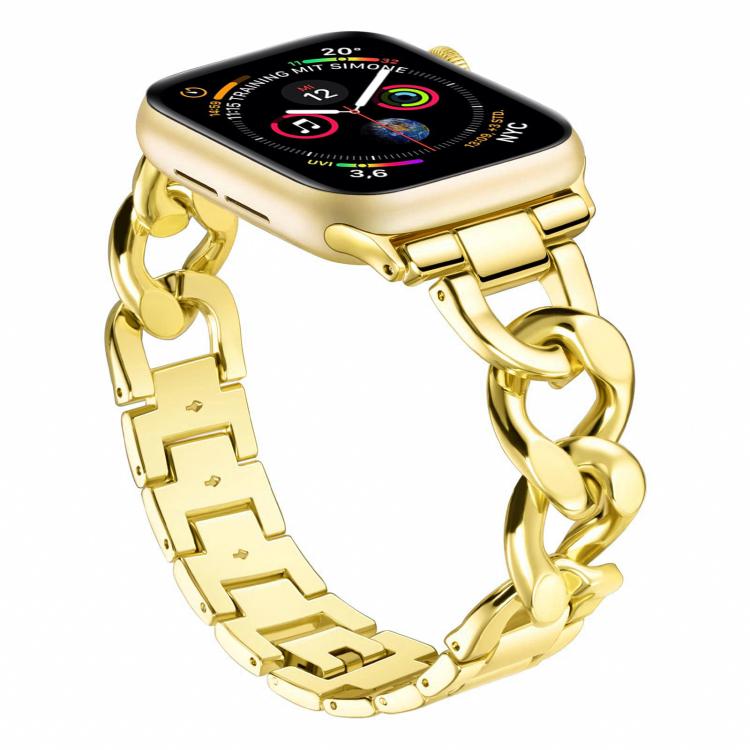 xDfind Denim Chain Metal Watch Band, For Apple Watch 42 / 44 / 45 / 46 / 49mm