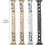 xDfind Denim Chain Metal Watch Band, For Apple Watch 42 / 44 / 45 / 46 / 49mm