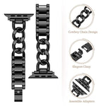 xDfind Denim Chain Metal Watch Band, For Apple Watch 42 / 44 / 45 / 46 / 49mm