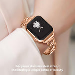 xDfind Denim Chain Metal Watch Band, For Apple Watch 42 / 44 / 45 / 46 / 49mm