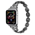 xDfind Diamond Stainless Steel Watch Band, For Apple Watch 42 / 44 / 45 / 46 / 49mm, For Apple Watch 38 / 40 / 41 / S10 42mm