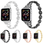 xDfind Diamond Stainless Steel Watch Band, For Apple Watch 42 / 44 / 45 / 46 / 49mm, For Apple Watch 38 / 40 / 41 / S10 42mm