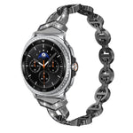 xDfind Diamond Stainless Steel Watch Band, For Samsung Galaxy Watch Ultra/Ultra 2025, For Samsung Galaxy Watch8 / 8 Classic