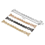 xDfind Diamond Stainless Steel Watch Band, For Samsung Galaxy Watch Ultra/Ultra 2025, For Samsung Galaxy Watch8 / 8 Classic