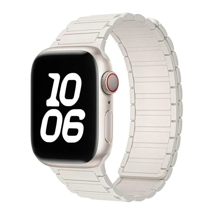 xDfind I-shaped Magnetic Silicone Watch Band, For Apple Watch 42 / 44 / 45 / 46 / 49mm, For Apple Watch 38 / 40 / 41 / S10 42mm