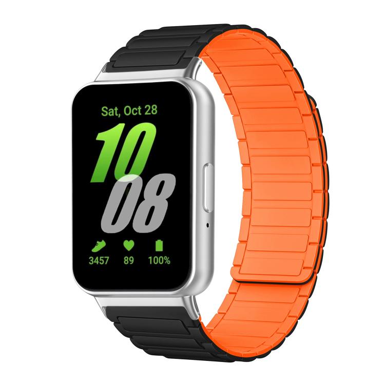 xDfind I-shaped Magnetic Silicone Watch Band, For Samsung Galaxy Watch Ultra / Ultra 2025, For Samsung Galaxy Watch8 / 8 Classic, For Samsung Galaxy Fit3 SM-R390