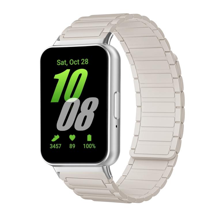 xDfind I-shaped Magnetic Silicone Watch Band, For Samsung Galaxy Watch Ultra / Ultra 2025, For Samsung Galaxy Watch8 / 8 Classic, For Samsung Galaxy Fit3 SM-R390