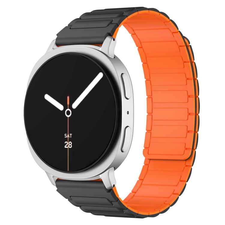 xDfind I-shaped Magnetic Silicone Watch Band, For Samsung Galaxy Watch Ultra / Ultra 2025, For Samsung Galaxy Watch8 / 8 Classic, For Samsung Galaxy Fit3 SM-R390