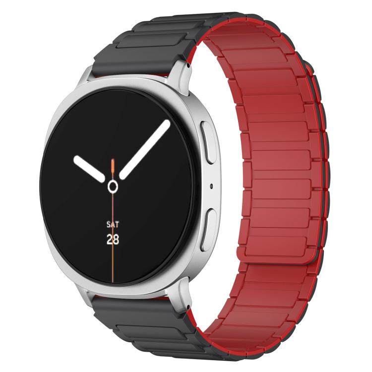 xDfind I-shaped Magnetic Silicone Watch Band, For Samsung Galaxy Watch Ultra / Ultra 2025, For Samsung Galaxy Watch8 / 8 Classic, For Samsung Galaxy Fit3 SM-R390