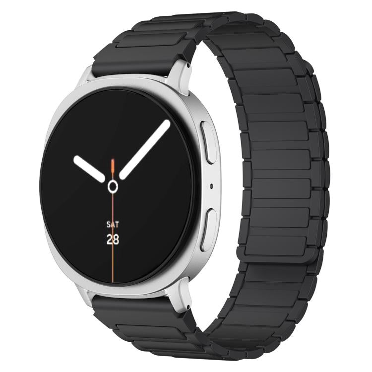 xDfind I-shaped Magnetic Silicone Watch Band, For Samsung Galaxy Watch Ultra / Ultra 2025, For Samsung Galaxy Watch8 / 8 Classic, For Samsung Galaxy Fit3 SM-R390