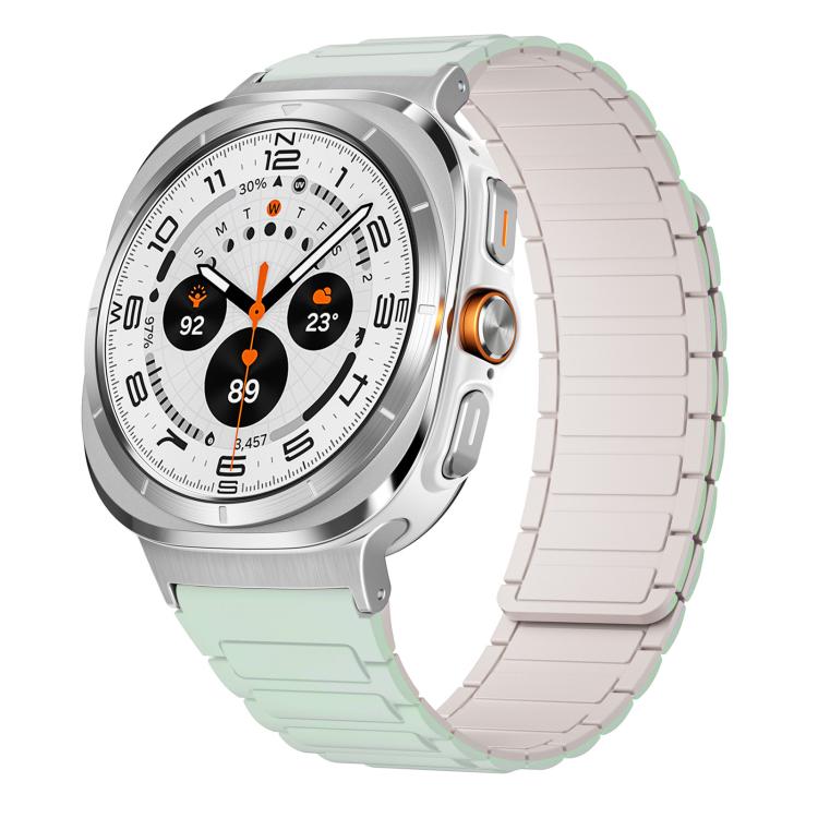 xDfind I-shaped Magnetic Silicone Watch Band, For Samsung Galaxy Watch Ultra / Ultra 2025, For Samsung Galaxy Watch8 / 8 Classic, For Samsung Galaxy Fit3 SM-R390