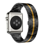 xDfind Butterfly Buckle Stainless Steel Watch Band, For Apple Watch 42 / 44 / 45 / 46 / 49mm, For Apple Watch 38 / 40 / 41 / S10 42mm