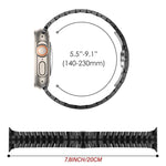 xDfind Butterfly Buckle Stainless Steel Watch Band, For Apple Watch 42 / 44 / 45 / 46 / 49mm, For Apple Watch 38 / 40 / 41 / S10 42mm