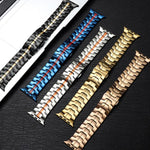 xDfind Butterfly Buckle Stainless Steel Watch Band, For Apple Watch 42 / 44 / 45 / 46 / 49mm, For Apple Watch 38 / 40 / 41 / S10 42mm