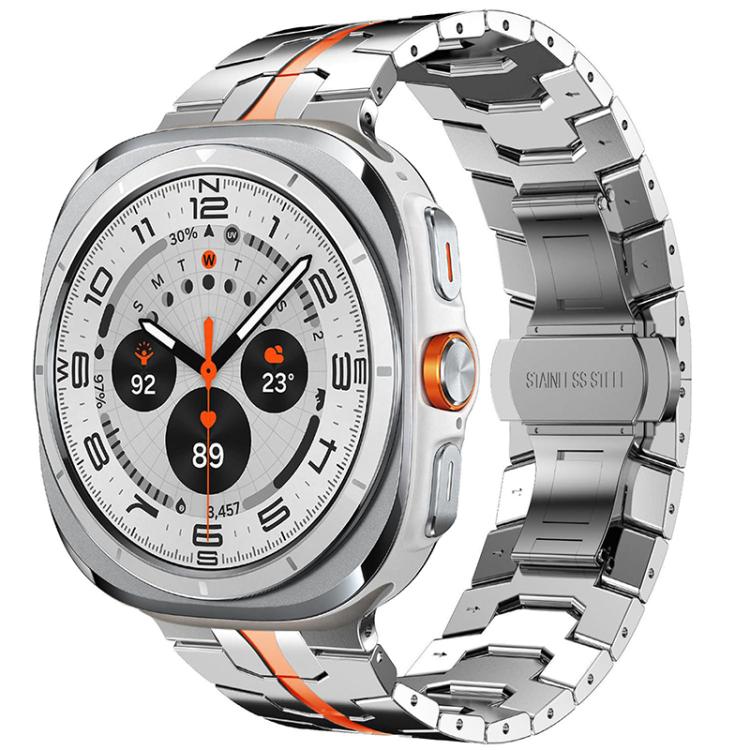 xDfind Butterfly Buckle Stainless Steel Watch Band, For Samsung Galaxy Watch Ultra / Ultra 2025, For Samsung Galaxy Watch8 / 8 Classic