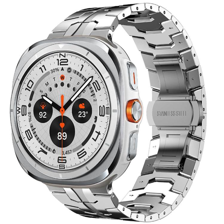 xDfind Butterfly Buckle Stainless Steel Watch Band, For Samsung Galaxy Watch Ultra / Ultra 2025, For Samsung Galaxy Watch8 / 8 Classic