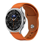 xDfind Rivet Buckle Genuine Leather Watch Band, For Samsung Galaxy Watch Ultra / Ultra 2025, For Samsung Galaxy Watch8 / 8 Classic