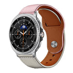 xDfind Rivet Buckle Genuine Leather Watch Band, For Samsung Galaxy Watch Ultra / Ultra 2025, For Samsung Galaxy Watch8 / 8 Classic