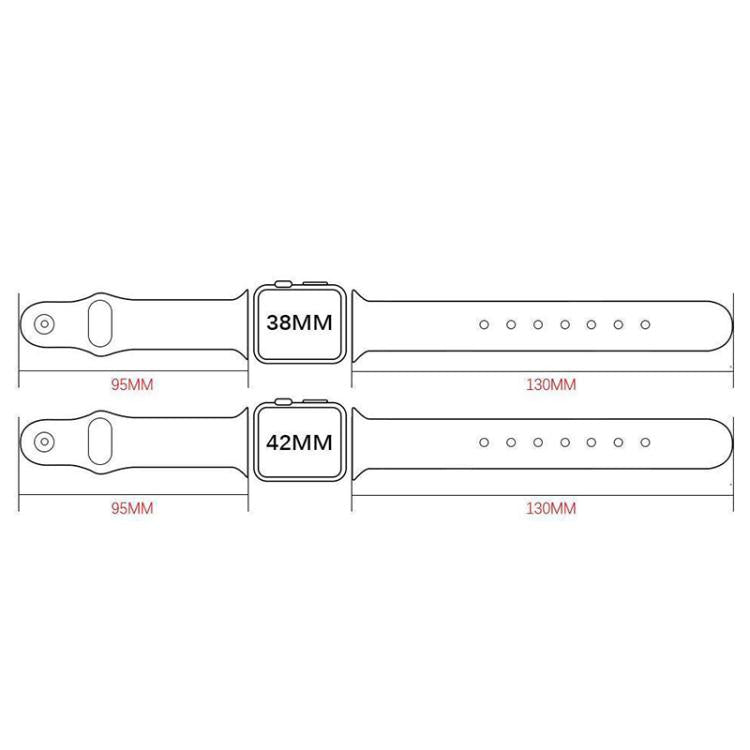 xDfind Rivet Buckle Genuine Leather Watch Band, For Apple Watch 42 / 44 / 45 / 46 / 49mm, For Apple Watch 38 / 40 / 41 / S10 42mm