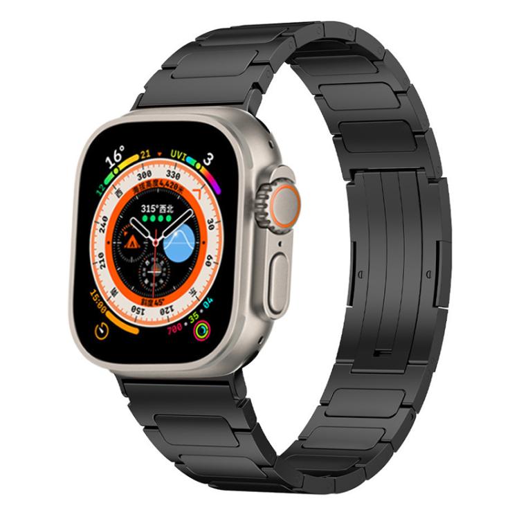 xDfind I-Shaped Buckle Stainless Steel Watch Band, For Apple Watch 42 / 44 / 45 / 46 / 49mm