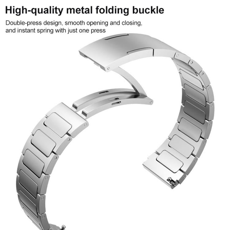 xDfind I-Shaped Buckle Stainless Steel Watch Band, For Apple Watch 42 / 44 / 45 / 46 / 49mm