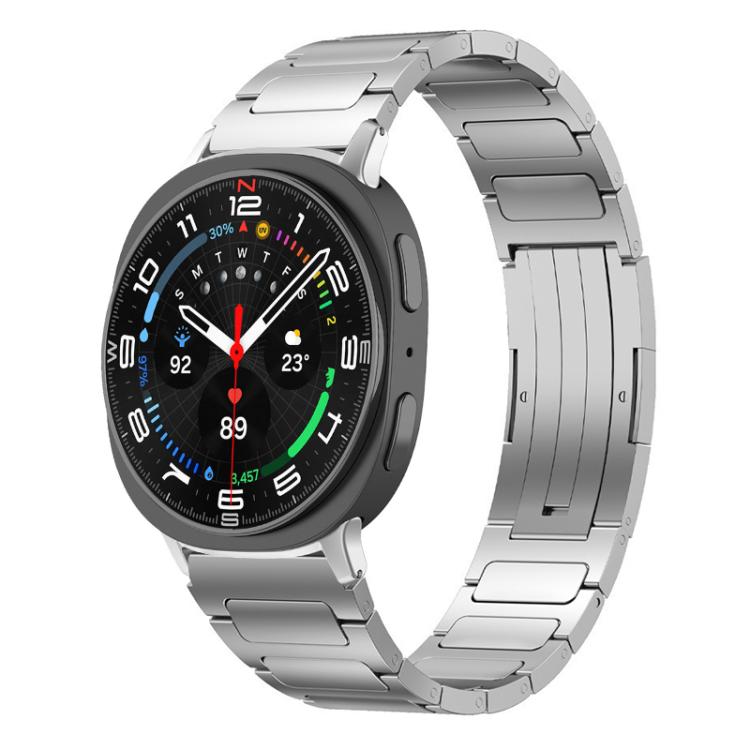 xDfind I-Shaped Buckle Stainless Steel Watch Band, For Samsung Galaxy Watch Ultra/Ultra 2025, For Samsung Galaxy Watch8 / 8 Classic