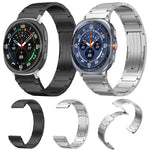 xDfind I-Shaped Buckle Stainless Steel Watch Band, For Samsung Galaxy Watch Ultra/Ultra 2025, For Samsung Galaxy Watch8 / 8 Classic