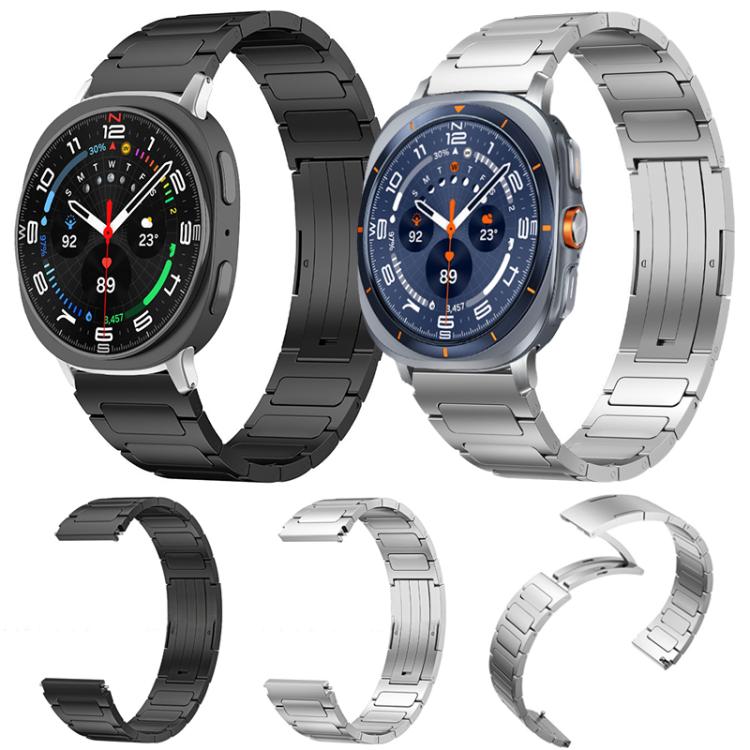 xDfind I-Shaped Buckle Stainless Steel Watch Band, For Samsung Galaxy Watch Ultra/Ultra 2025, For Samsung Galaxy Watch8 / 8 Classic