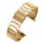 xDfind Stepped Stainless Steel Watch Band, For Apple Watch 42 / 44 / 45 / 46 / 49mm, For Apple Watch 38 / 40 / 41 / S10 42mm