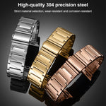 xDfind Stepped Stainless Steel Watch Band, For Apple Watch 42 / 44 / 45 / 46 / 49mm, For Apple Watch 38 / 40 / 41 / S10 42mm