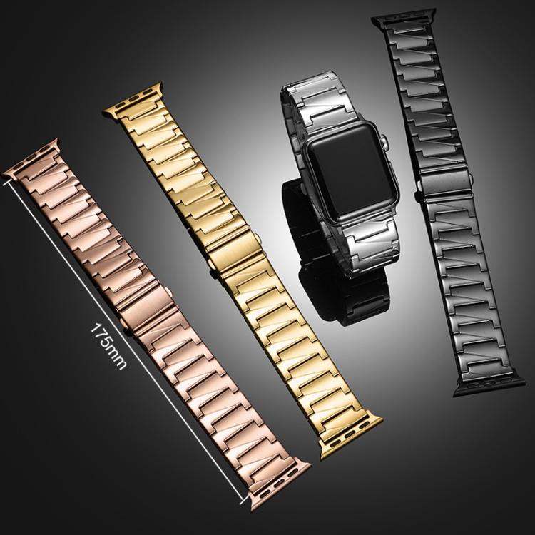 xDfind Stepped Stainless Steel Watch Band, For Apple Watch 42 / 44 / 45 / 46 / 49mm, For Apple Watch 38 / 40 / 41 / S10 42mm