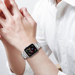 xDfind Stepped Stainless Steel Watch Band, For Apple Watch 42 / 44 / 45 / 46 / 49mm, For Apple Watch 38 / 40 / 41 / S10 42mm