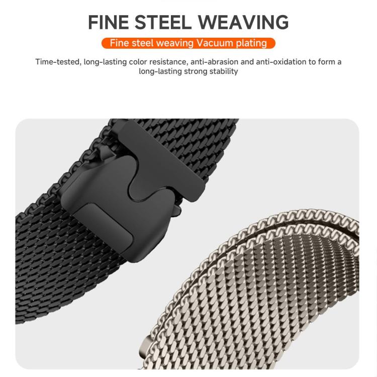xDfind Milanese Parachute Buckle Stainless Steel Watch Band, For Huawei Watch D2