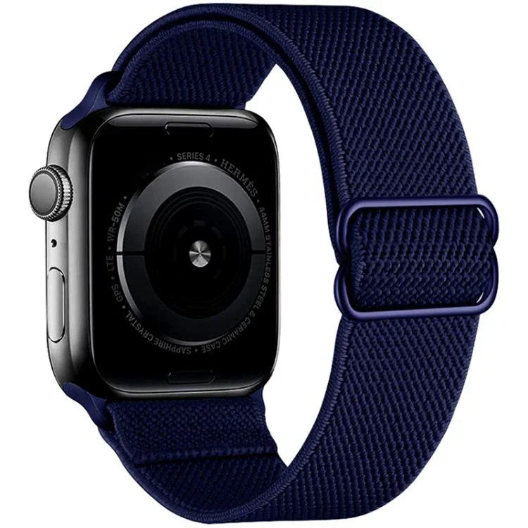 xDfind Adjustable Slide Buckle Elastic Nylon Watch Band, For Apple Watch 42 / 44 / 45 / 46 / 49mm, For Apple Watch 38 / 40 / 41 / S10 42mm