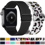 xDfind Adjustable Slide Buckle Elastic Nylon Watch Band, For Apple Watch 42 / 44 / 45 / 46 / 49mm, For Apple Watch 38 / 40 / 41 / S10 42mm