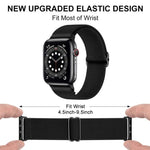 xDfind Adjustable Slide Buckle Elastic Nylon Watch Band, For Apple Watch 42 / 44 / 45 / 46 / 49mm, For Apple Watch 38 / 40 / 41 / S10 42mm