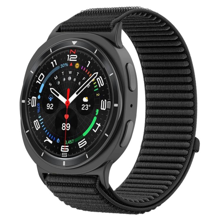 xDfind Woven Nylon Hook And Loop Fastener Watch Band, For Samsung Galaxy Watch8 / 8 Classic