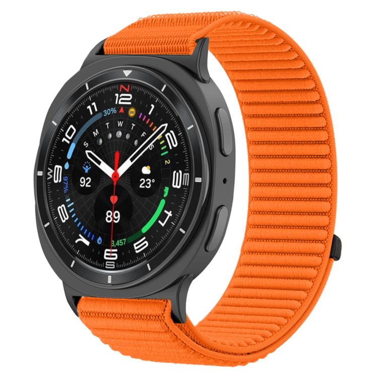 xDfind Woven Nylon Hook And Loop Fastener Watch Band, For Samsung Galaxy Watch8 / 8 Classic