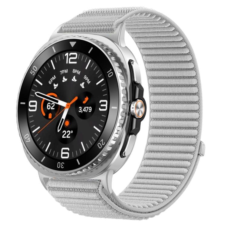 xDfind Woven Nylon Hook And Loop Fastener Watch Band, For Samsung Galaxy Watch8 / 8 Classic