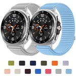 xDfind Woven Nylon Hook And Loop Fastener Watch Band, For Samsung Galaxy Watch8 / 8 Classic