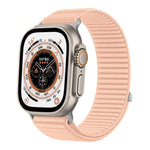 xDfind Armband aus gewebtem Nylon mit Klettverschluss, passend für Apple Watch 42 / 44 / 45 / 46 / 49 mm, Apple Watch 38 / 40 / 41 / S10 42 mm