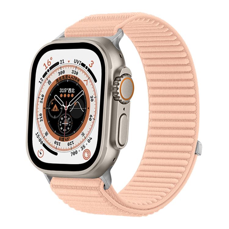 xDfind Armband aus gewebtem Nylon mit Klettverschluss, passend für Apple Watch 42 / 44 / 45 / 46 / 49 mm, Apple Watch 38 / 40 / 41 / S10 42 mm