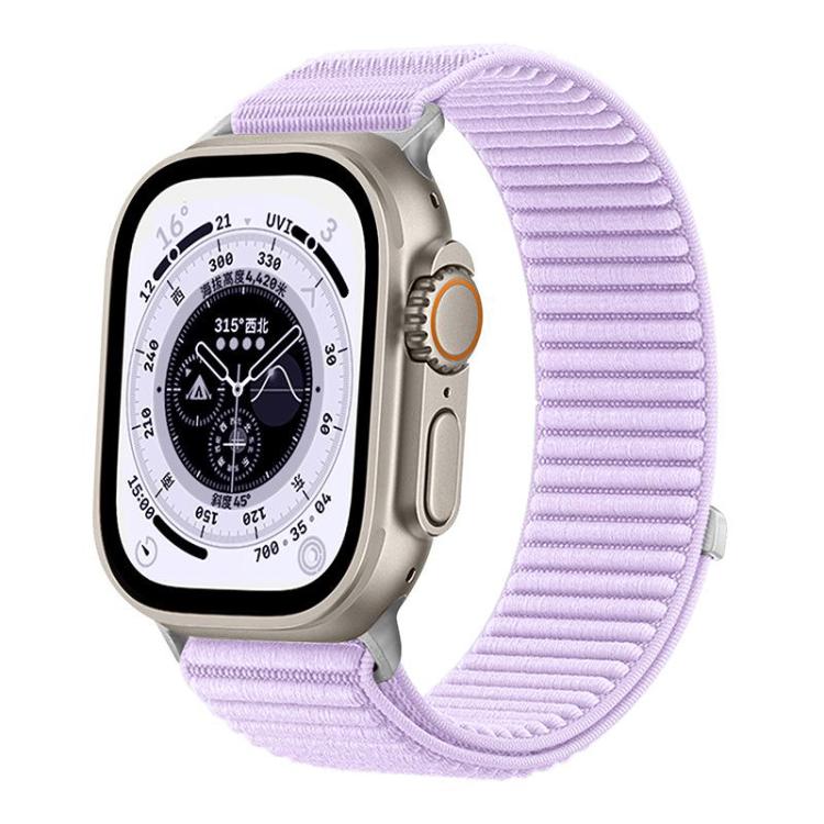 xDfind Armband aus gewebtem Nylon mit Klettverschluss, passend für Apple Watch 42 / 44 / 45 / 46 / 49 mm, Apple Watch 38 / 40 / 41 / S10 42 mm