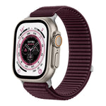 xDfind Armband aus gewebtem Nylon mit Klettverschluss, passend für Apple Watch 42 / 44 / 45 / 46 / 49 mm, Apple Watch 38 / 40 / 41 / S10 42 mm