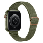 xDfind Ladder Buckle Small Waist Elastic Nylon Watch Band, For Apple Watch 42 / 44 / 45 / 46 / 49mm, For Apple Watch 38 / 40 / 41 / S10 42mm