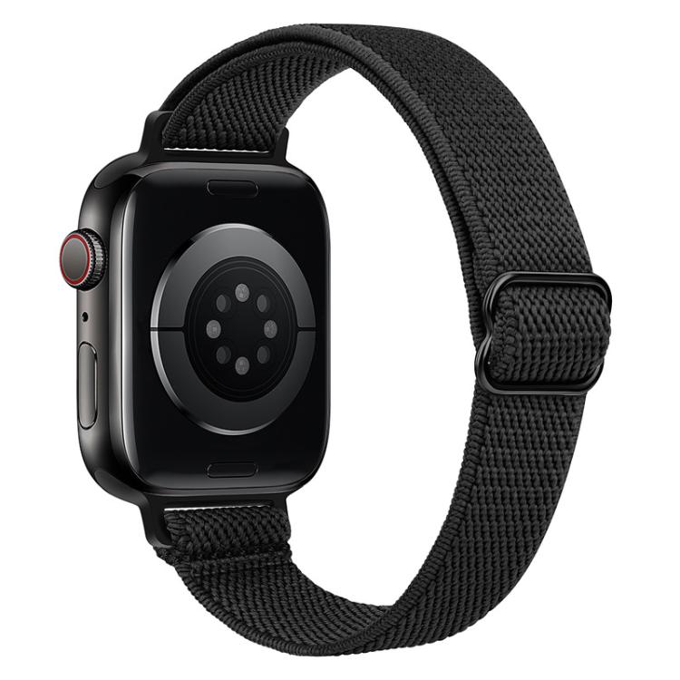 xDfind Ladder Buckle Small Waist Elastic Nylon Watch Band, For Apple Watch 42 / 44 / 45 / 46 / 49mm, For Apple Watch 38 / 40 / 41 / S10 42mm