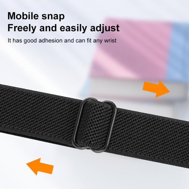 xDfind Ladder Buckle Small Waist Elastic Nylon Watch Band, For Apple Watch 42 / 44 / 45 / 46 / 49mm, For Apple Watch 38 / 40 / 41 / S10 42mm