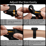 xDfind Ladder Buckle Small Waist Elastic Nylon Watch Band, For Apple Watch 42 / 44 / 45 / 46 / 49mm, For Apple Watch 38 / 40 / 41 / S10 42mm
