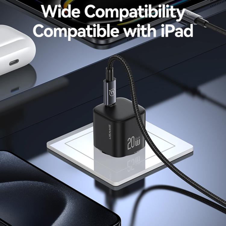 شاحن صغير USAMS CC260 GaN USB-C / Type-C بقوة 20 واط، CC260